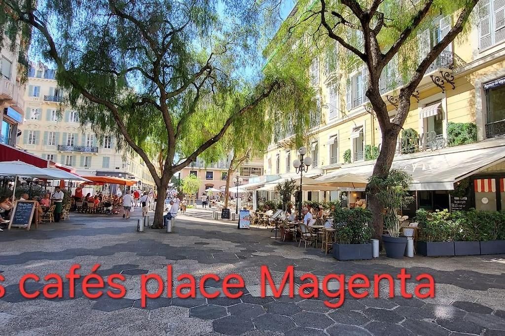 Luxueux Appartement, Carré D'or, Square Mozart Nice