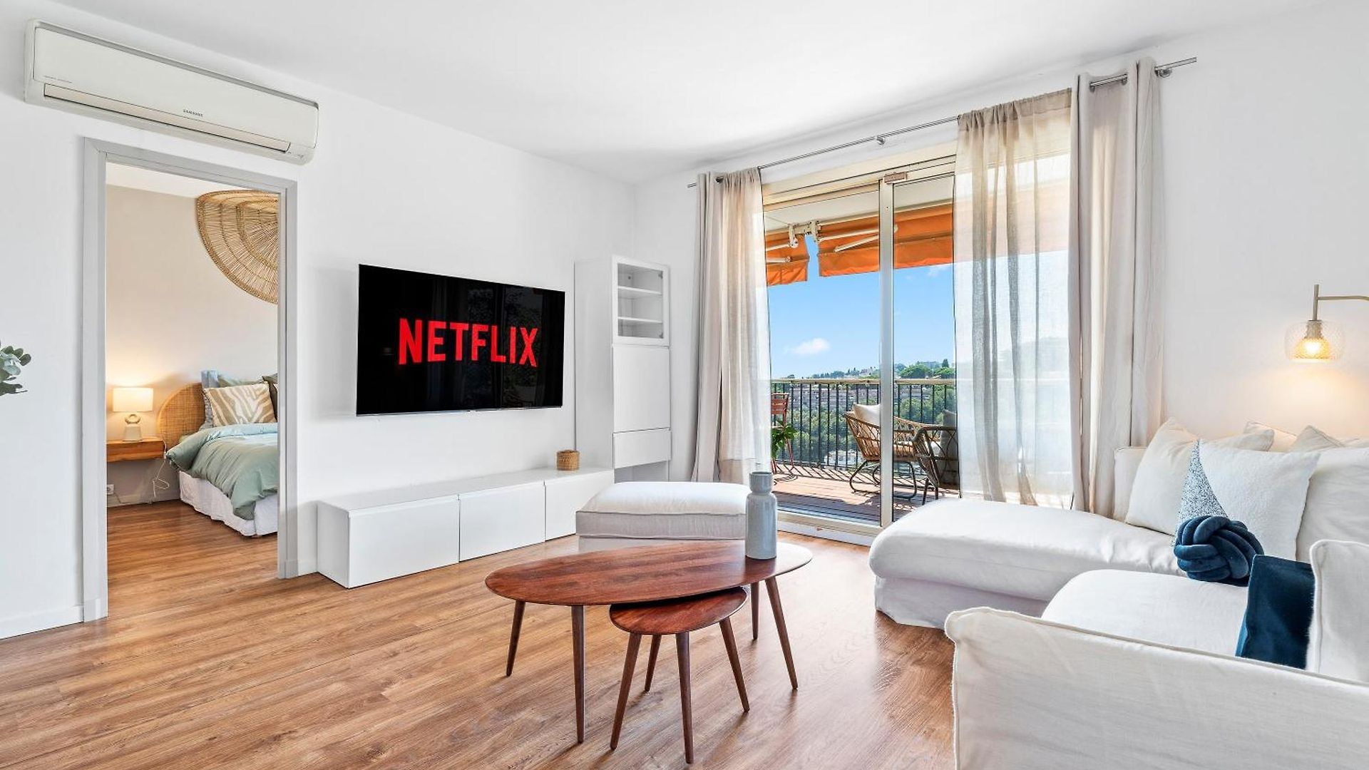 Renting - Abbaye - Luxury Penthouse Sea View Pool Tennis Parking * Nice