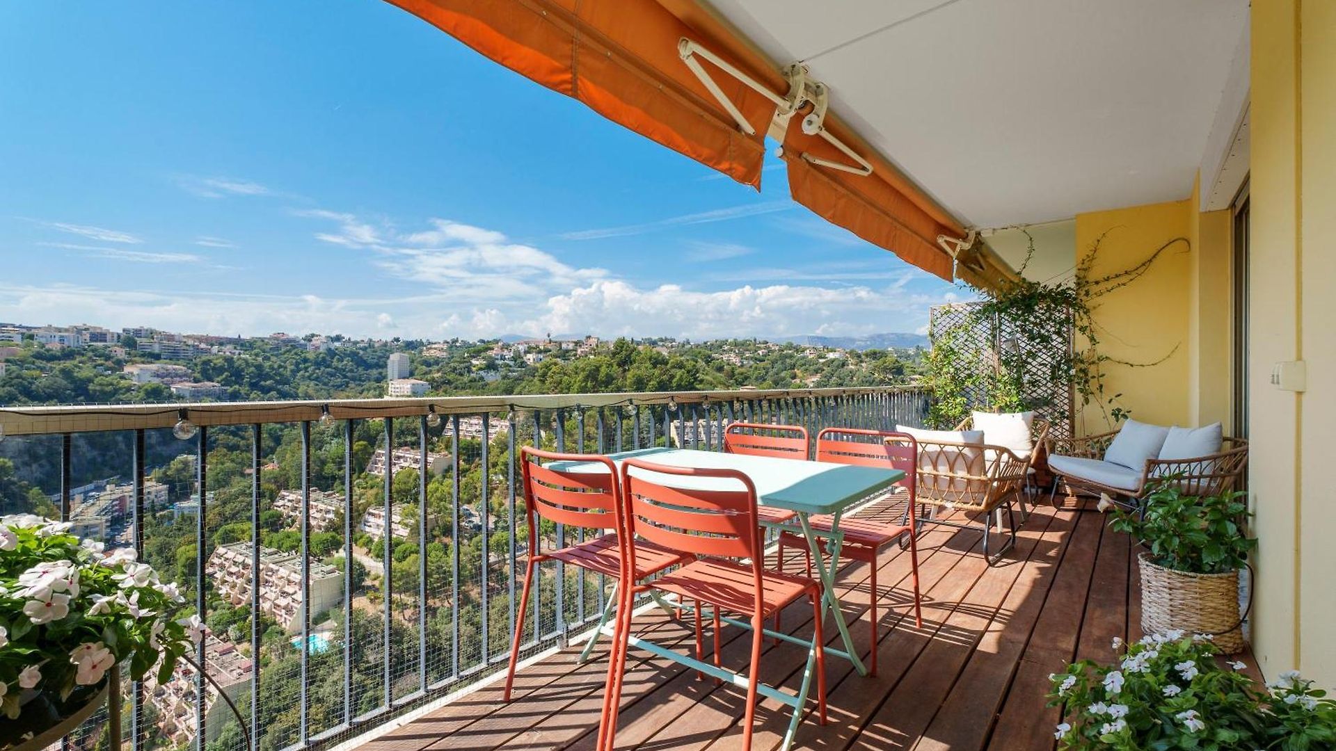 Renting - Abbaye - Luxury Penthouse Sea View Pool Tennis Parking Apartment Nice