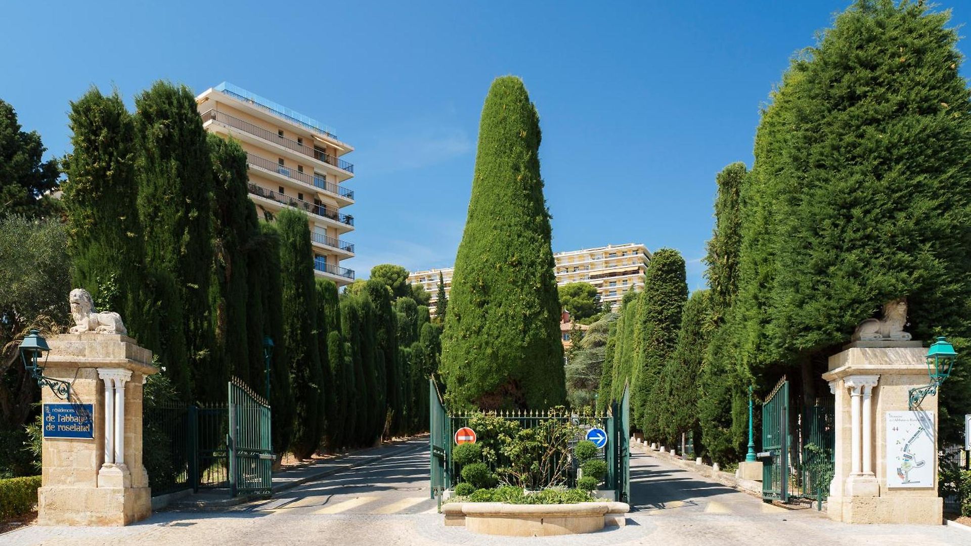 Renting - Abbaye - Luxury Penthouse Sea View Pool Tennis Parking * Nice