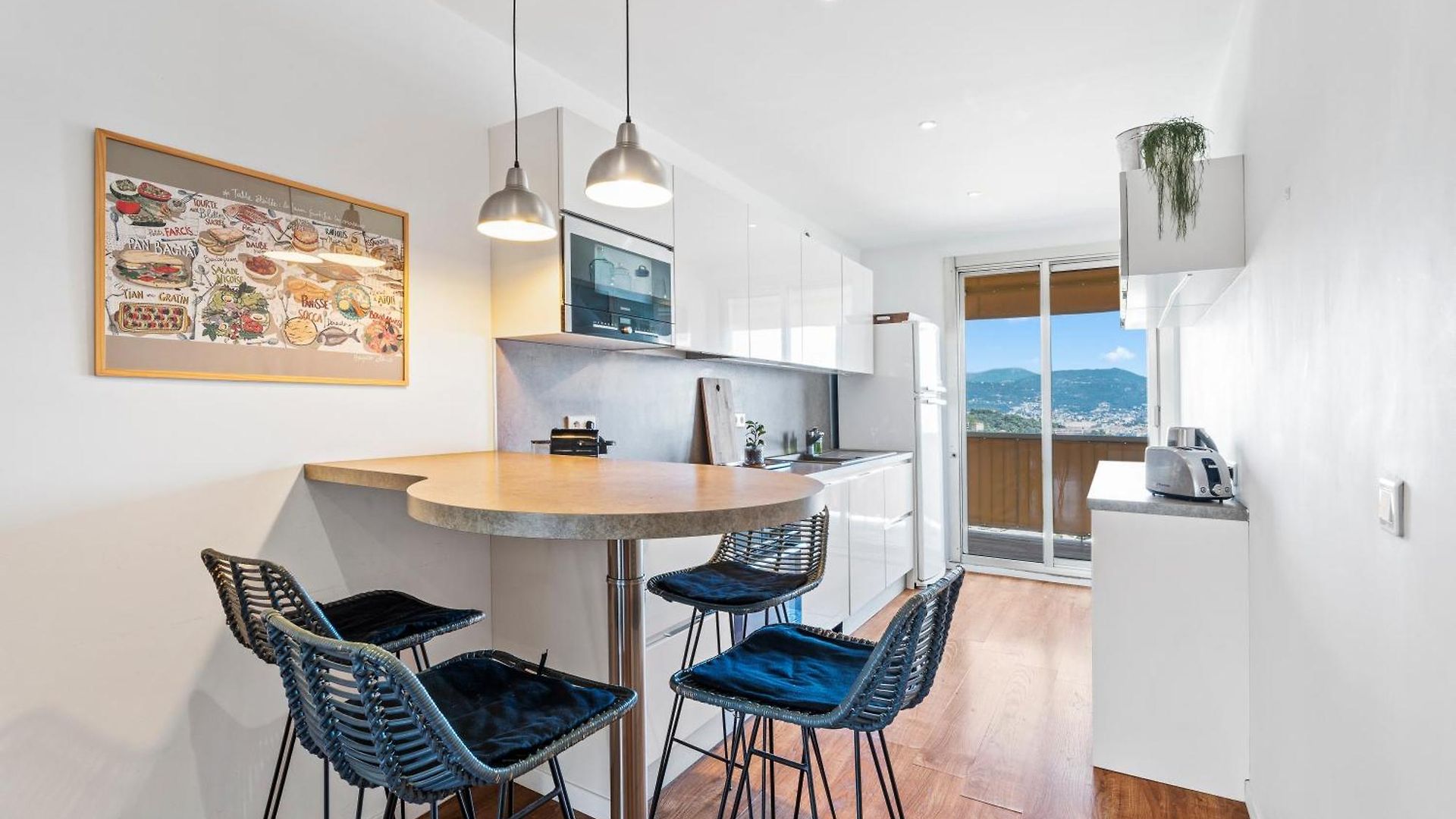 Apartment Renting - Abbaye - Luxury Penthouse Sea View Pool Tennis Parking *