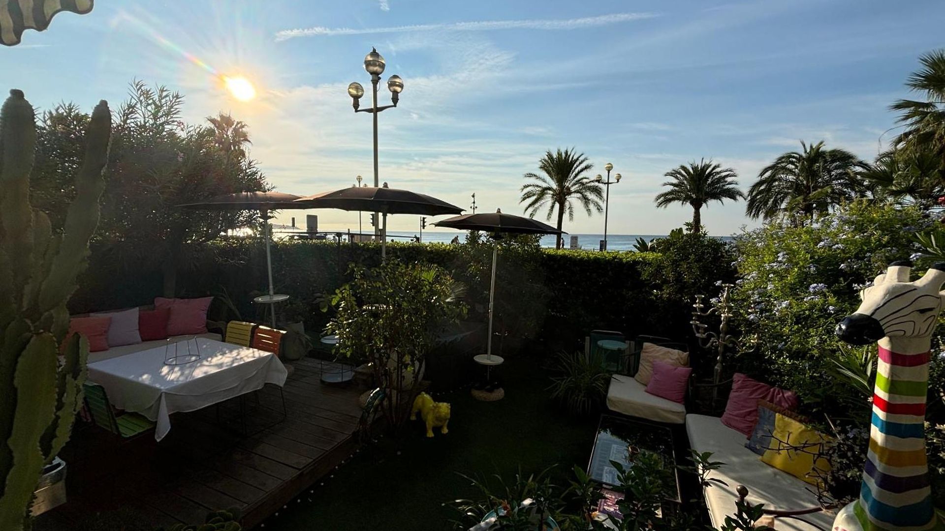 Appartement Promenade Des Center Sea And Front Design Flat With Private Garden