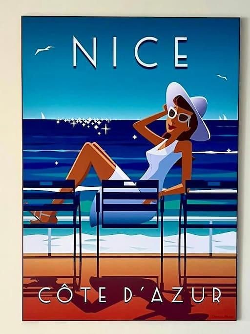 Appartement La Vague Bleue *
