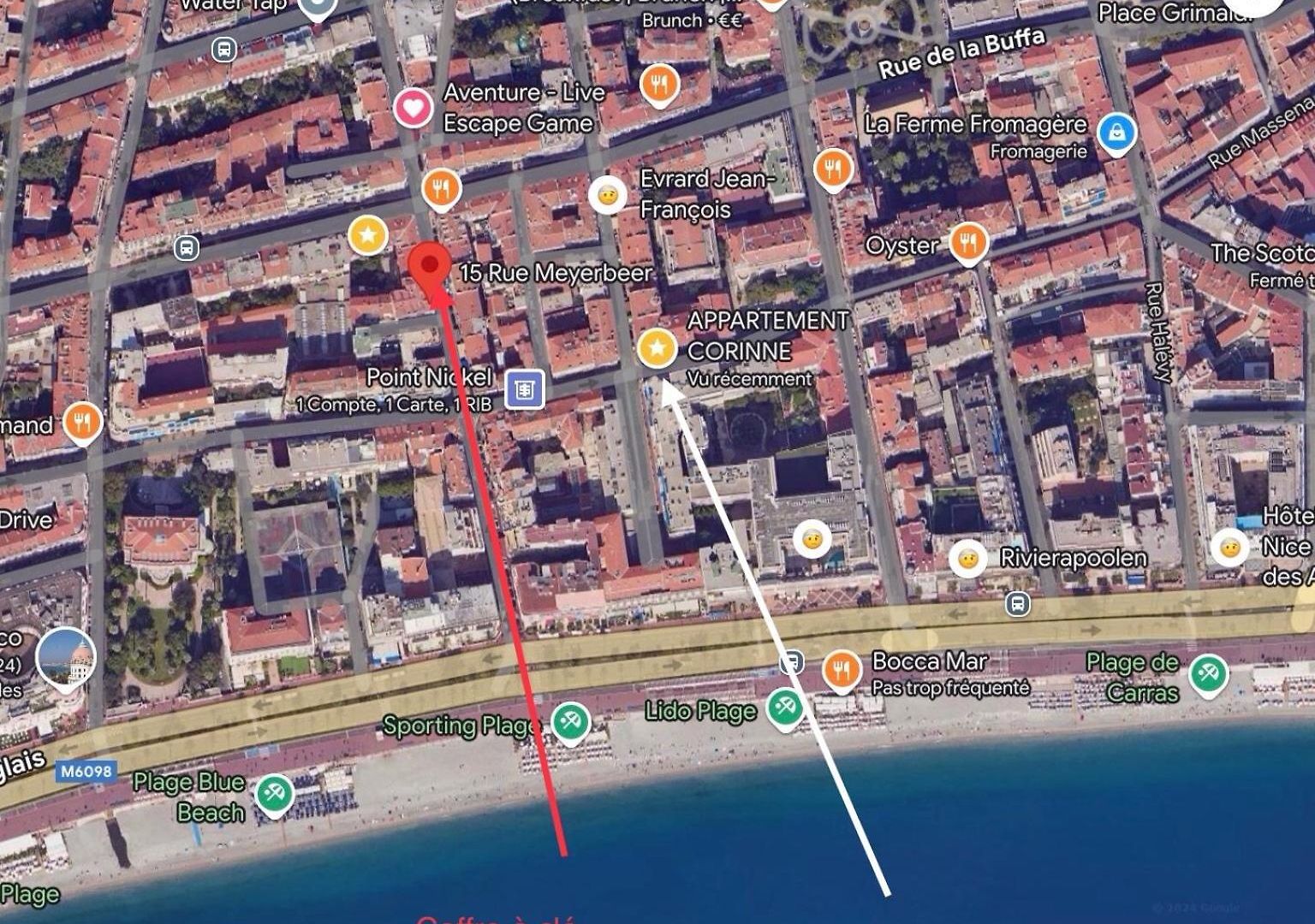 Apartment Atypique Calme, Quartier Vip, 50m Nice