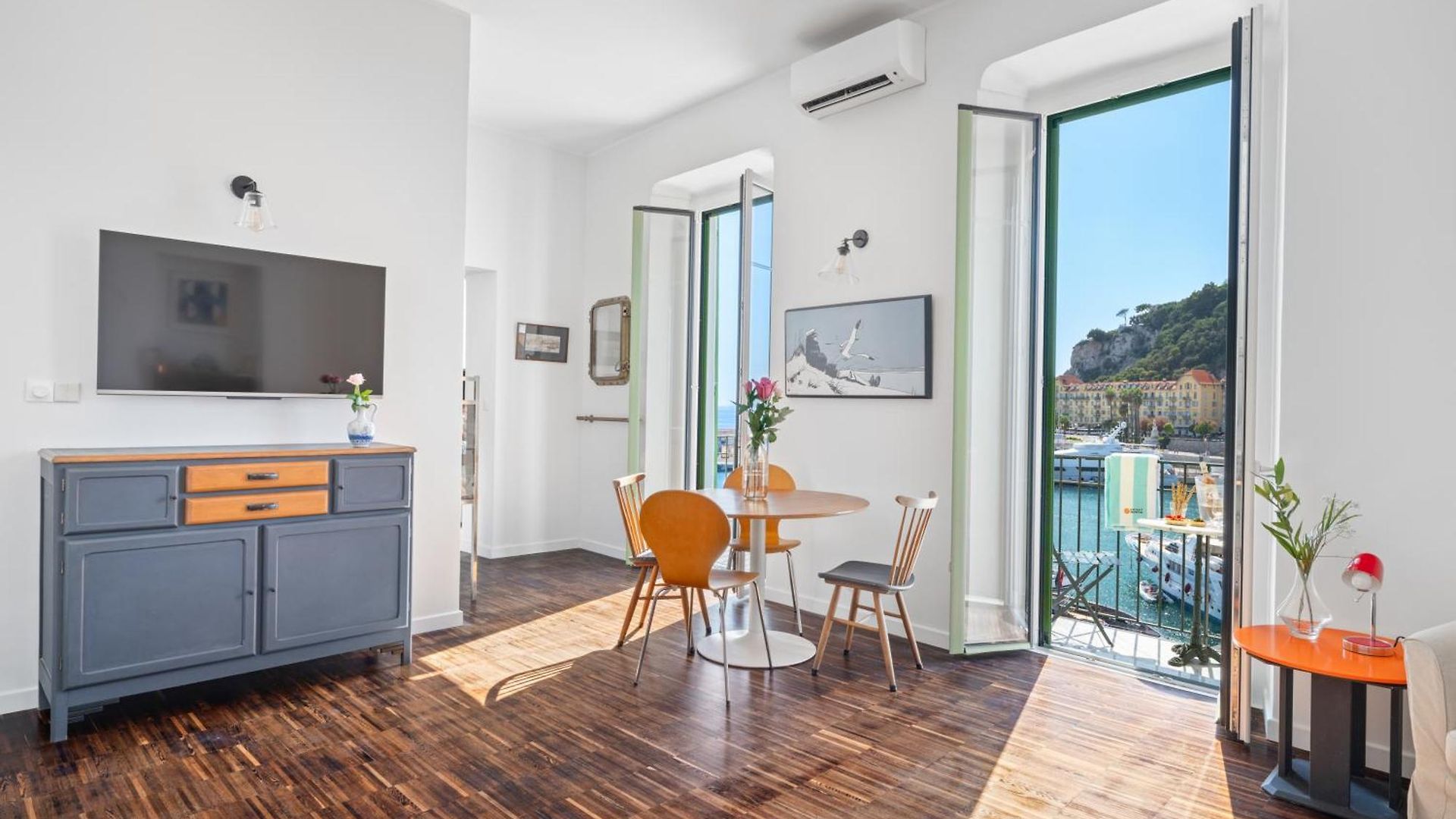 Sunlight - Capitaine 54 - 1 Bedroom, Stunning With Balcony And Port View Nice