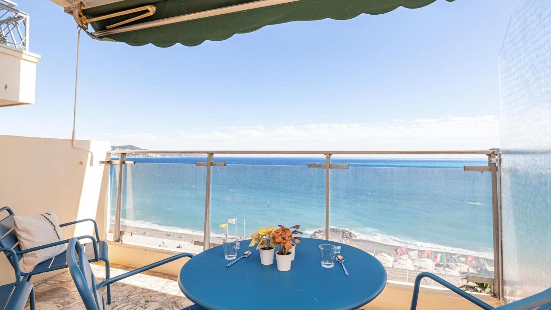 Panoramic Sea View - 1 Bdr Promenade Des Appartement Nice