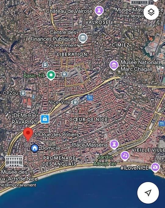 Nice-centre A 300m De La Promenade Des Apartment *