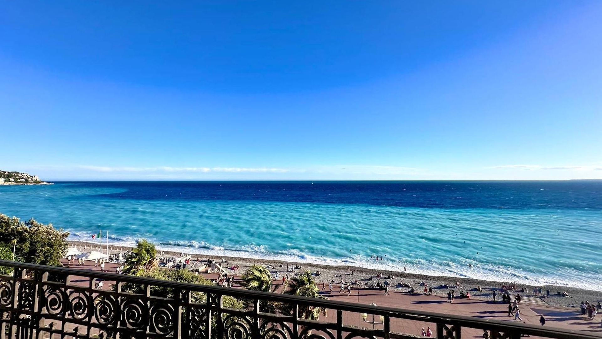 Quai Promenade View Sea View Balcony 3 Bedrooms Air Conditioning Nice