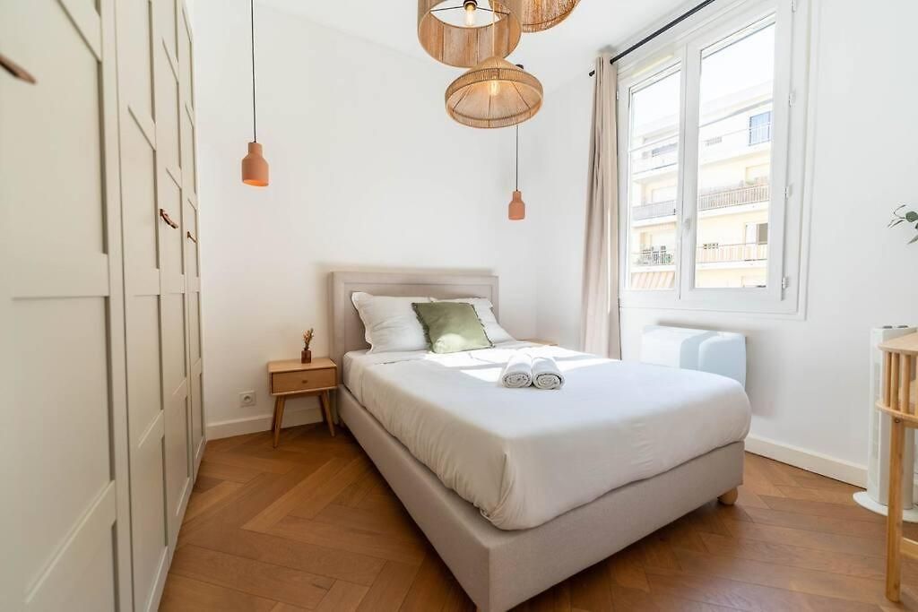 Superbe Deux Chambres, Centre Proche Port Appartement Nice