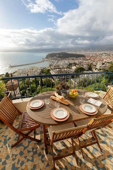 Magnifique Vue Mont Borron Appartement Nice