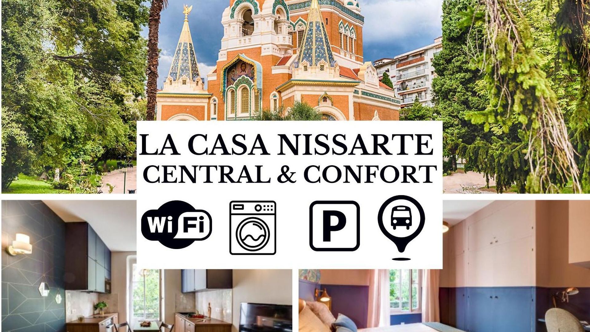 Casa Nissarte - Near Train Station - Parking - Confort & Cosy- Ac Appartement