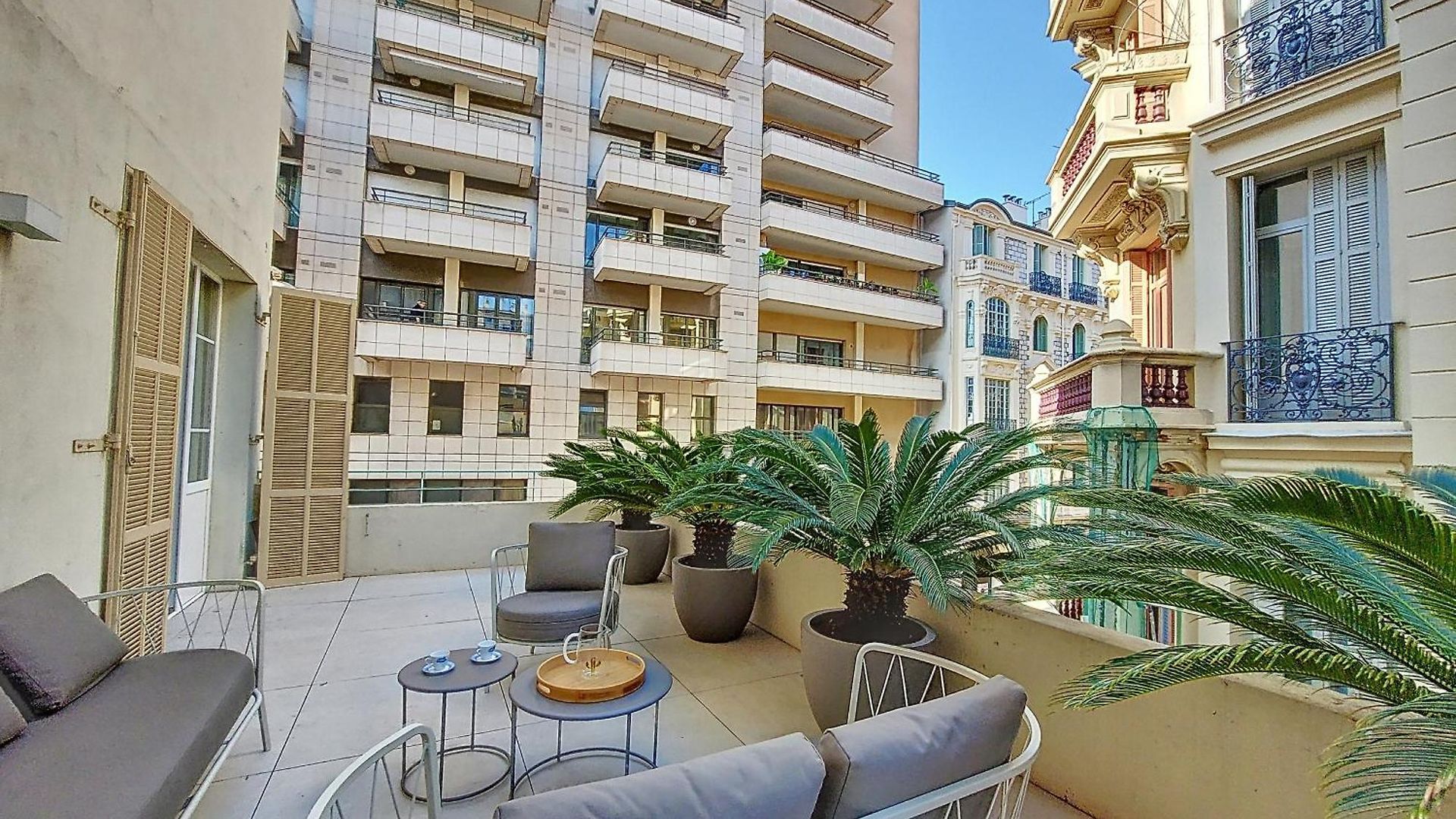 Nestor&jeeves - Palmiers Terrasse - - Terrace Nice