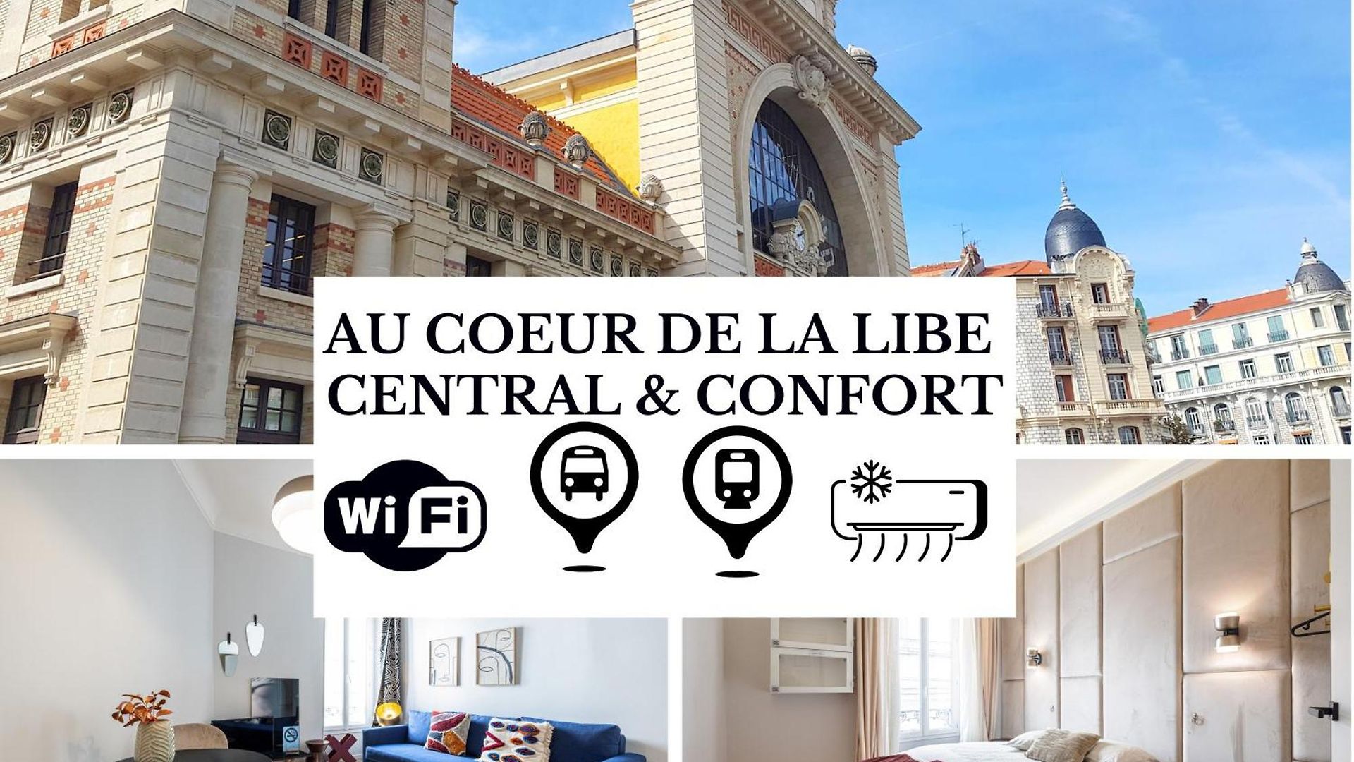 Au Coeur De La Libé - Ac - - Près Tram Et Supermarchés - Lit Xxl *