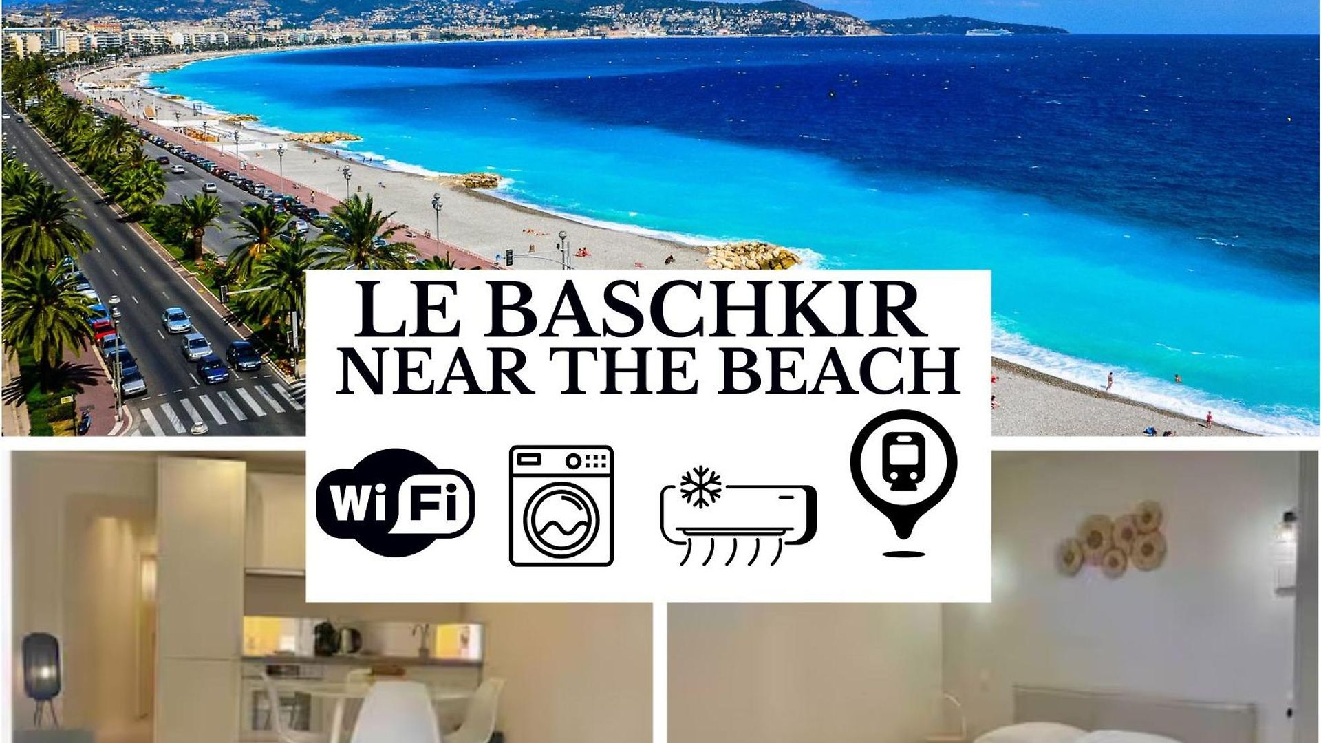 Le Bashkir - Spacieux Avec Terrasse - Wifi - Pres Et Aeroport - Tram Et Supermarches * Nice