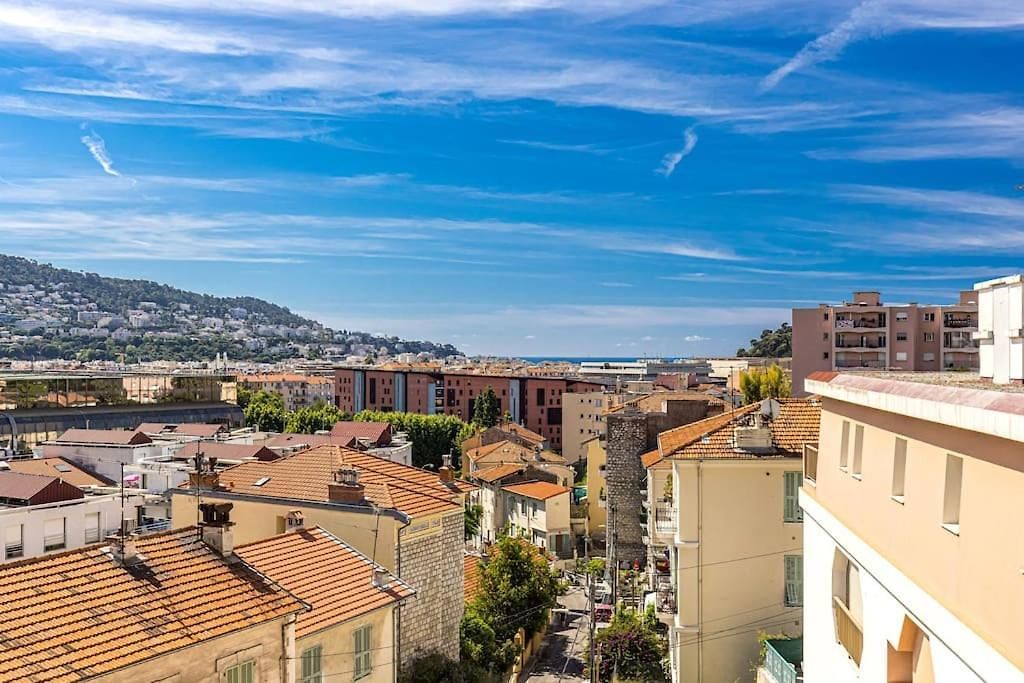 Penthouse 2bedroms 6pax- Views 45m2 Terrace Nice
