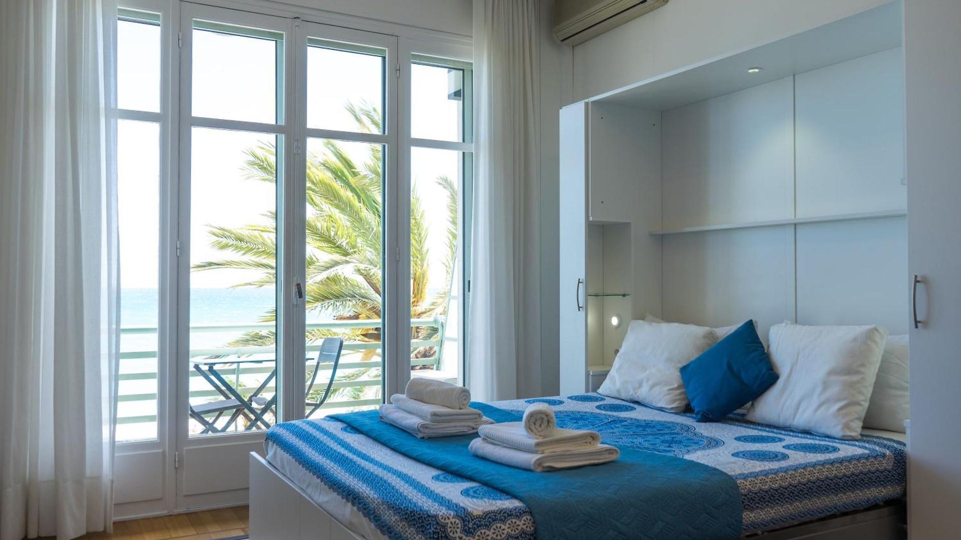 Promenade 2 Pers Vista Mare Wifi Ac * Nice