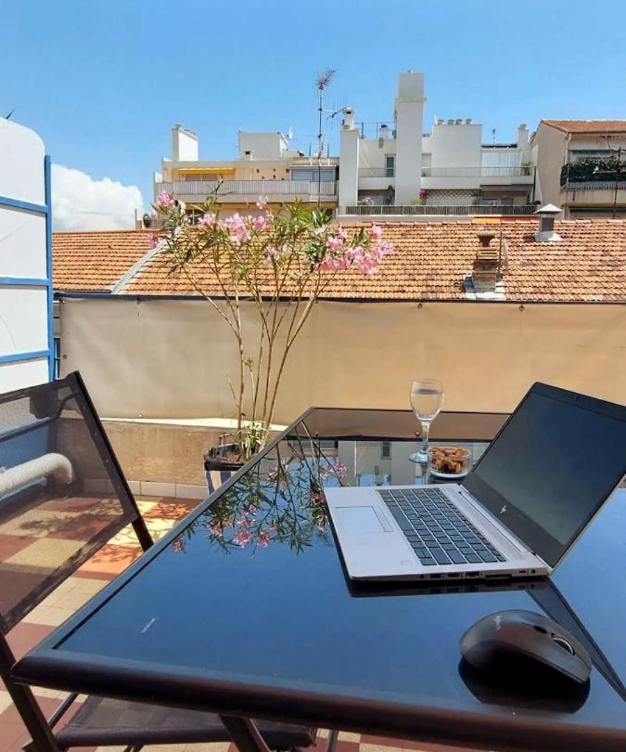 With Large Terrace Sea View 4th Floor Appartement Nice