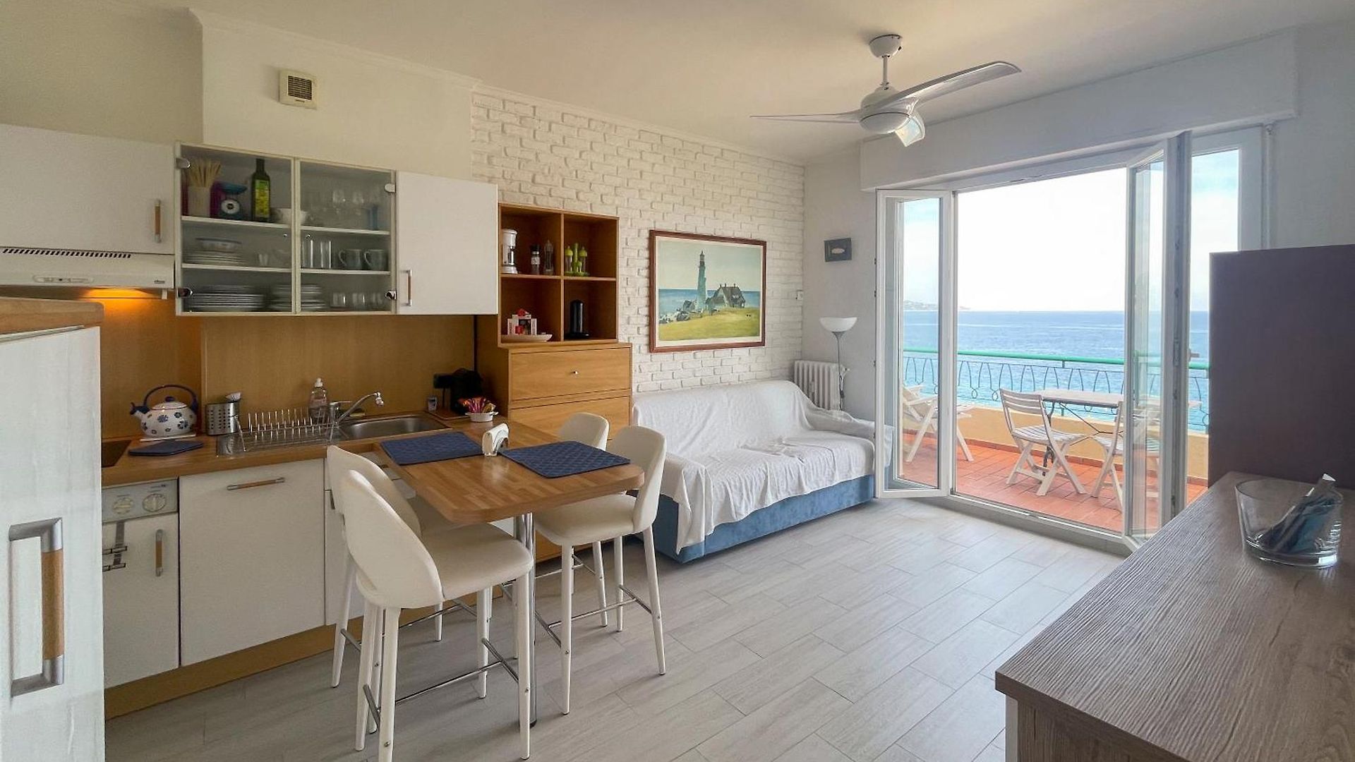 Apartment Sea View 4 Pers Wifi Ac