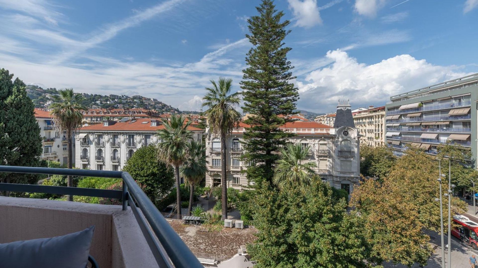 Elegant With Balconies In The Heart Of