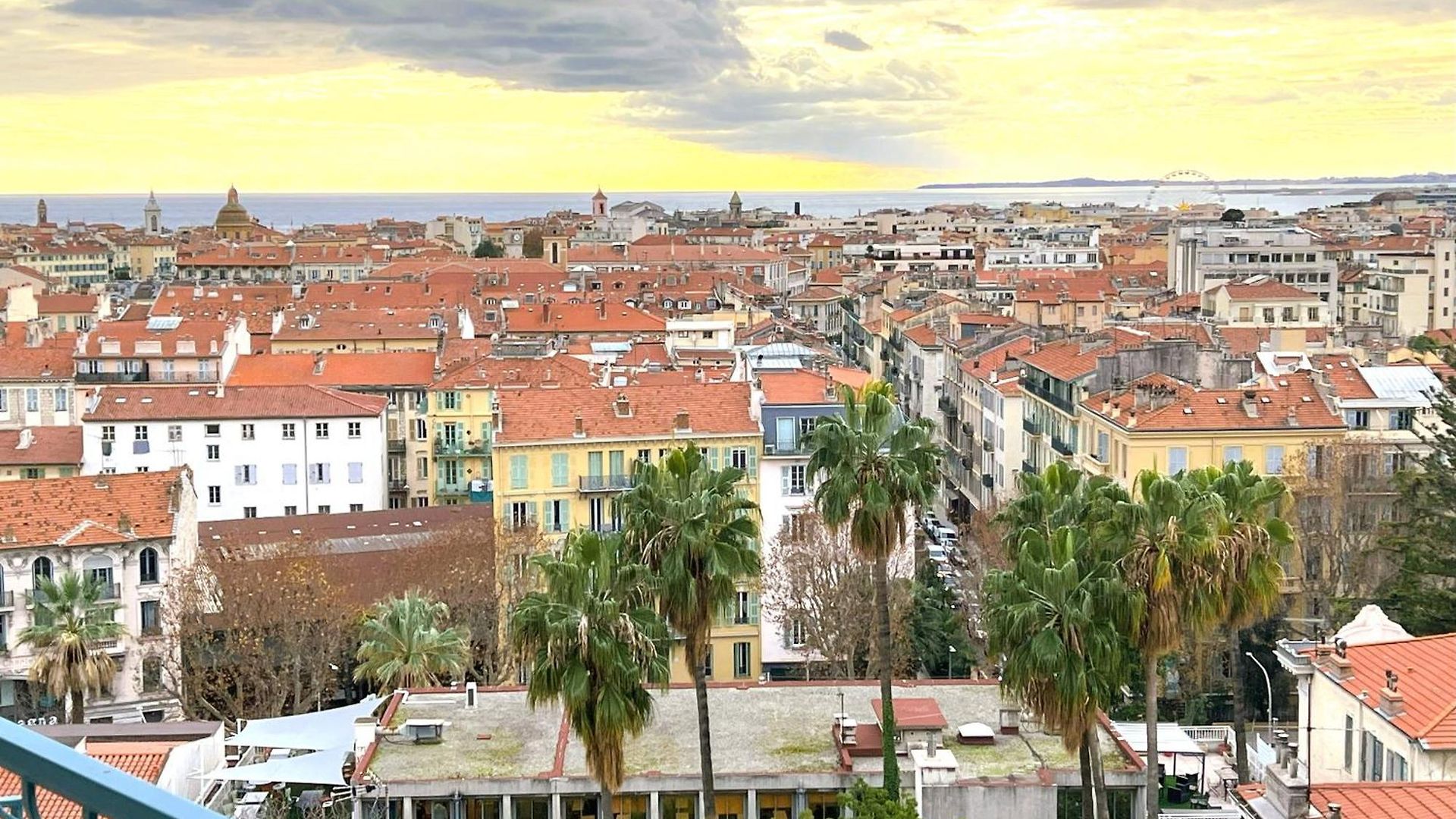 Terrace And View On Apartment