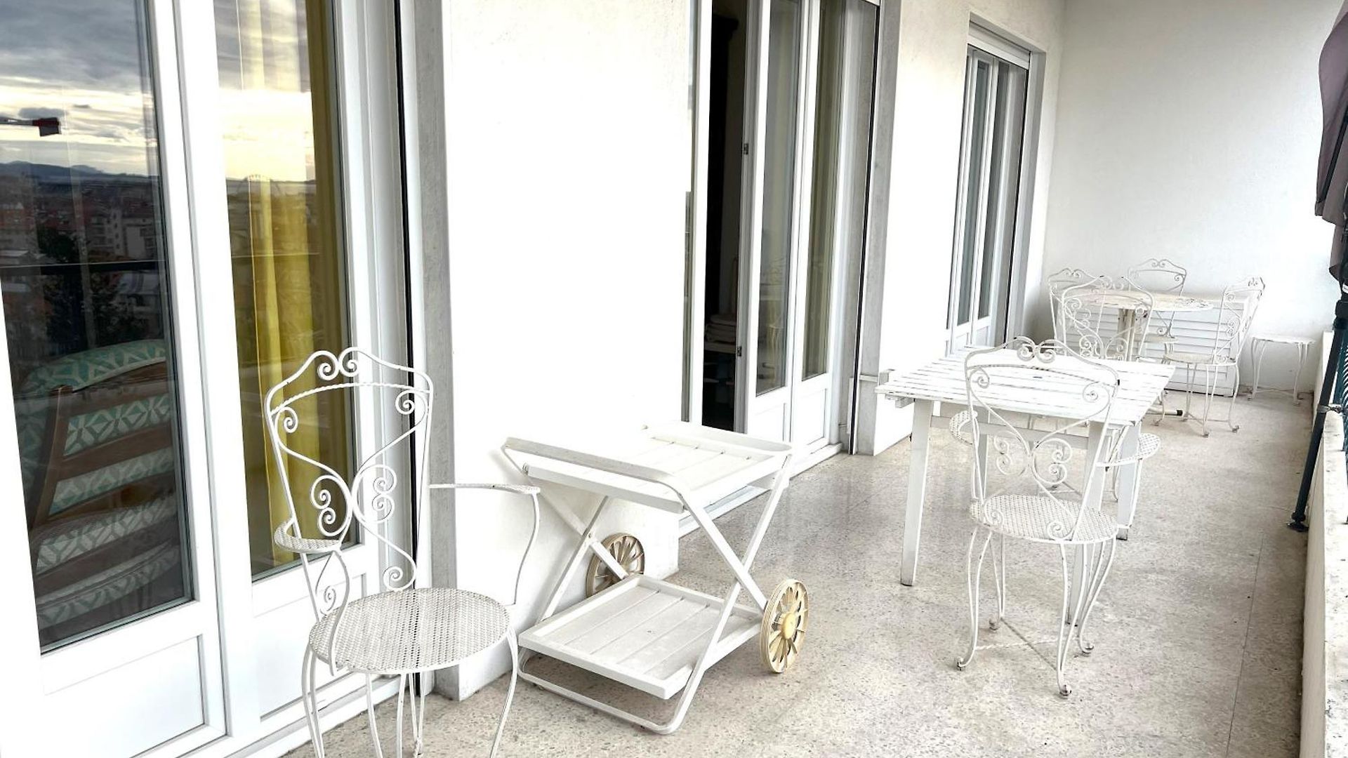 Apartment Terrace And View On