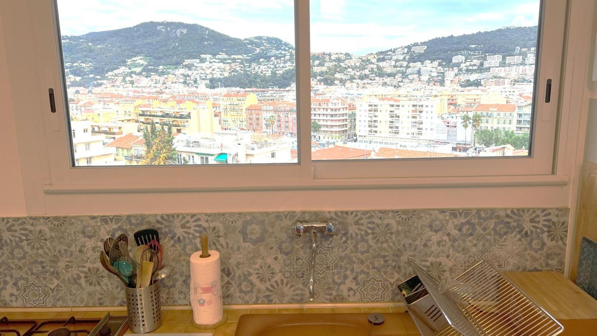 Terrace And View On