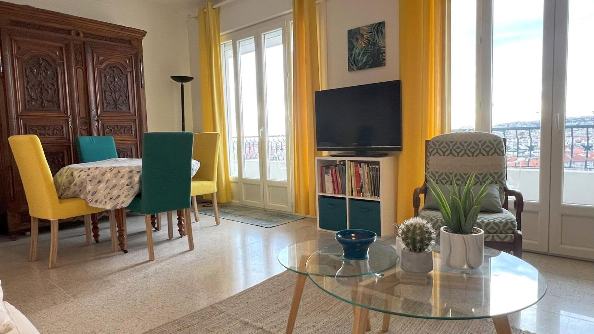 Apartment Terrace And View On *