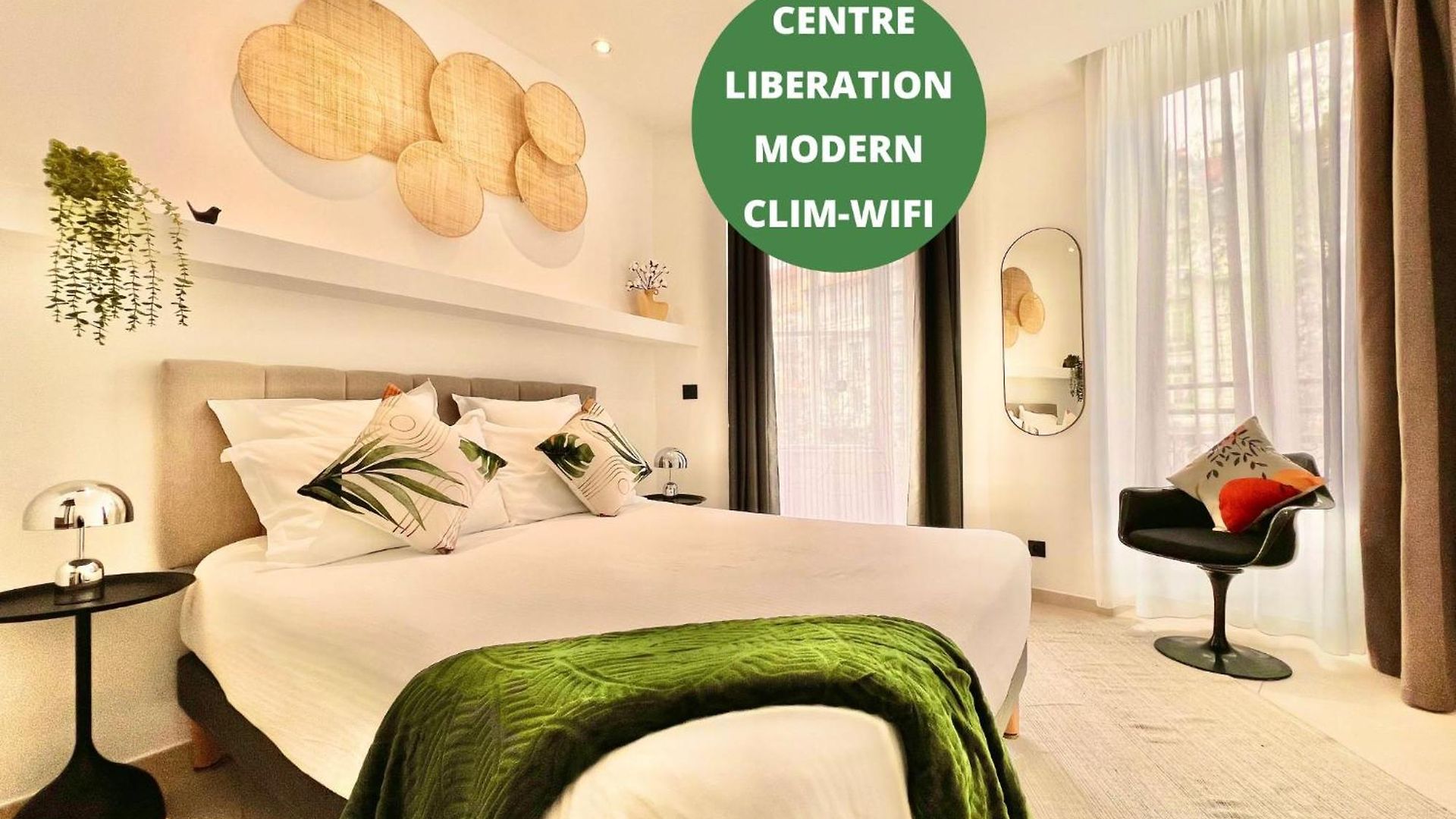Appart hôtel Liberation Center - Private Balcony - 24&7 Reception - Luggage Storage 4*