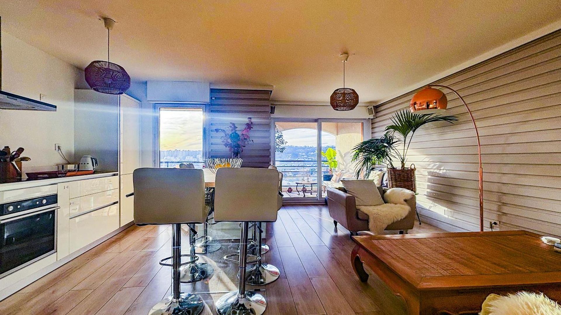 Appartement Evasion Vue - Wifi, Piscine, Parking, 4pers Nice