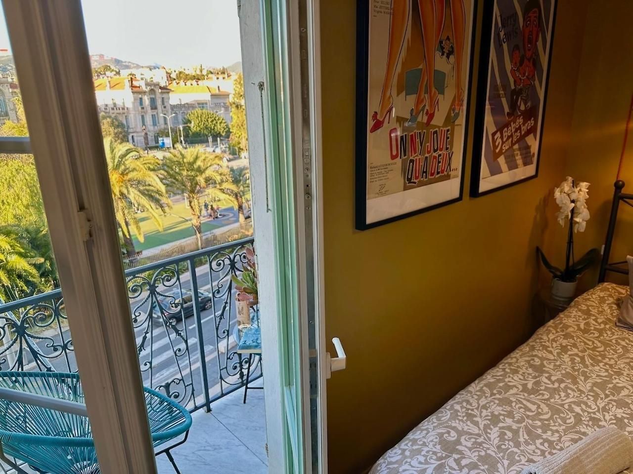 2 Chambres, Balcons, Vue Imprenable, Climatisation - Palace Bleu *