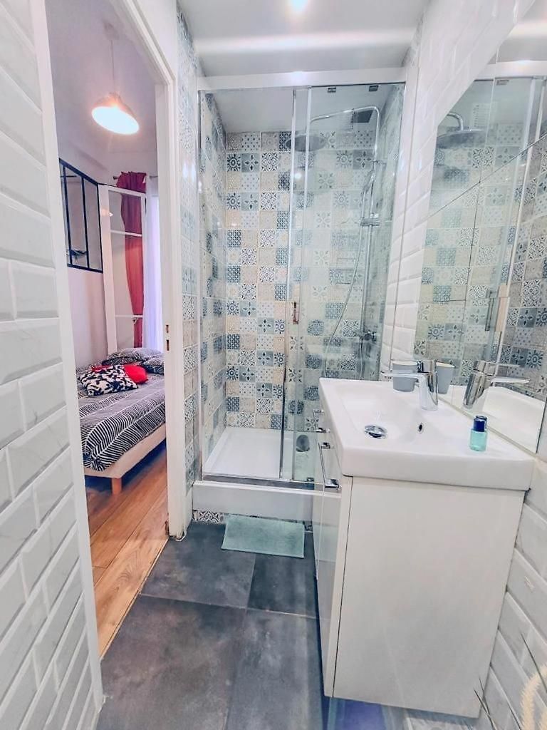 Appartement T1 Centre - Idéal Couple&amis - Confort - Wifi - Calme - Climatisation - Coin Terrasse Nice
