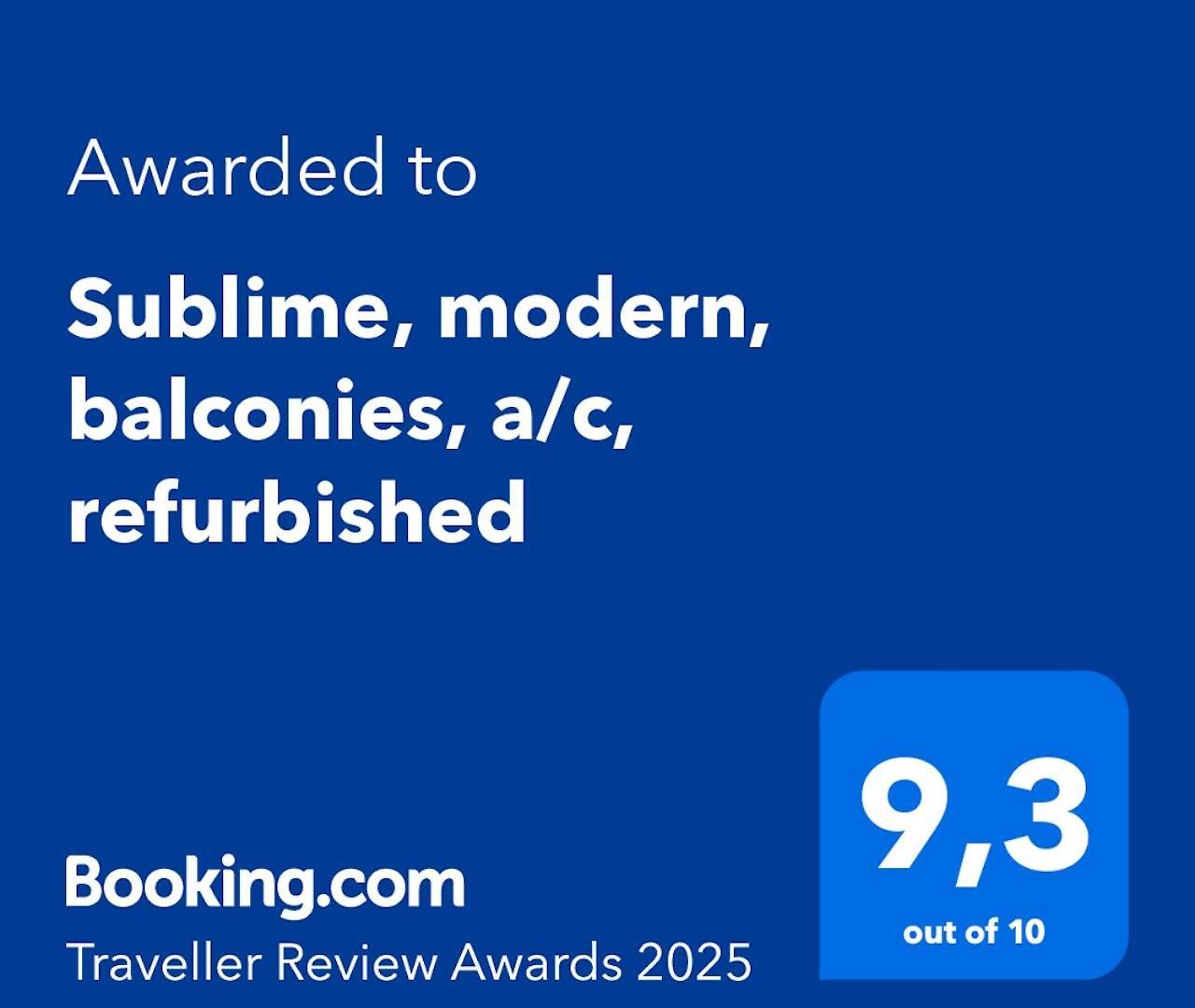 Sublime, Modern, Balconies, A/c, Refurbished Nice