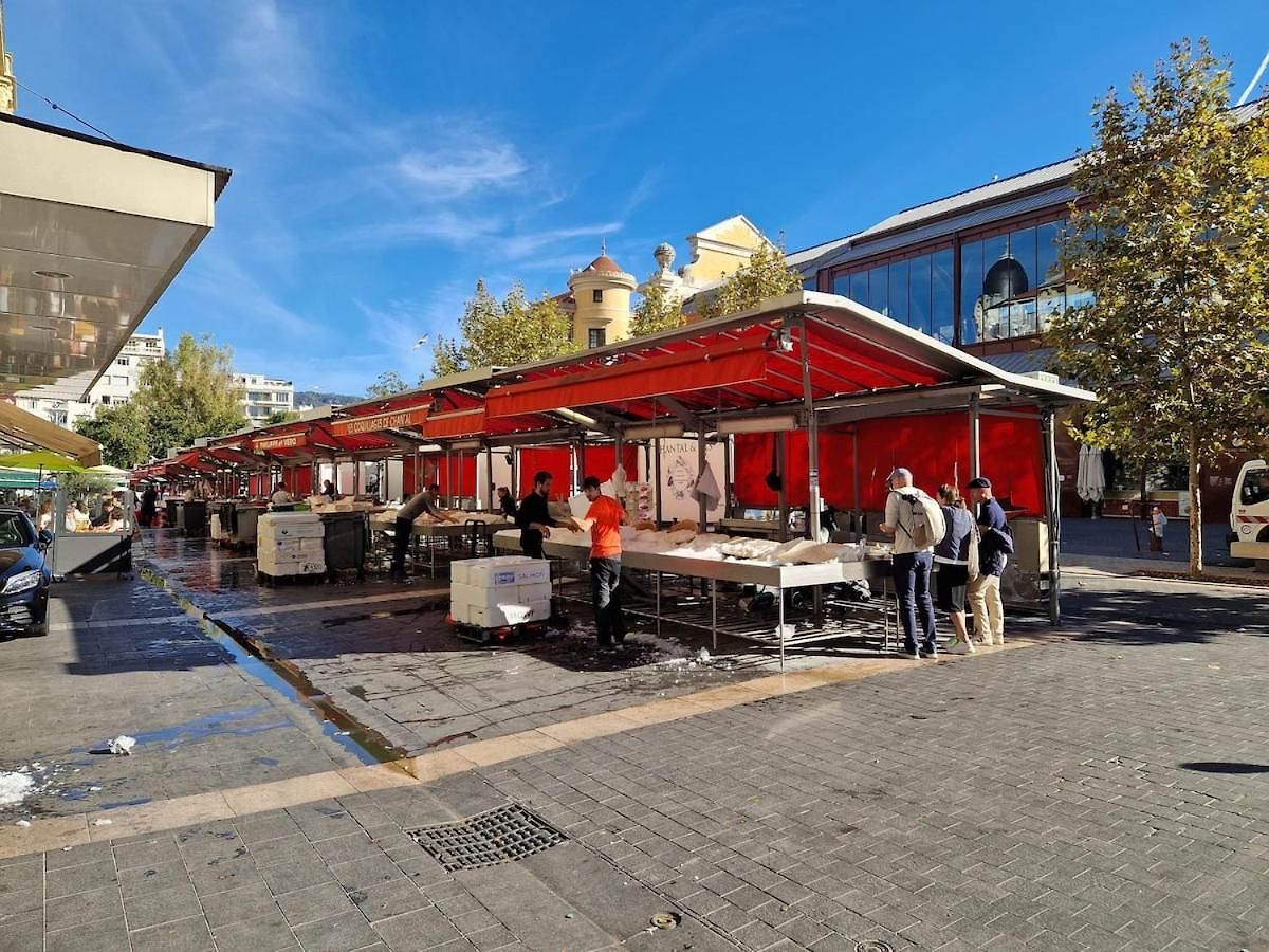 Appartement With Big Terrace Full Center With Air Conditioning Nice