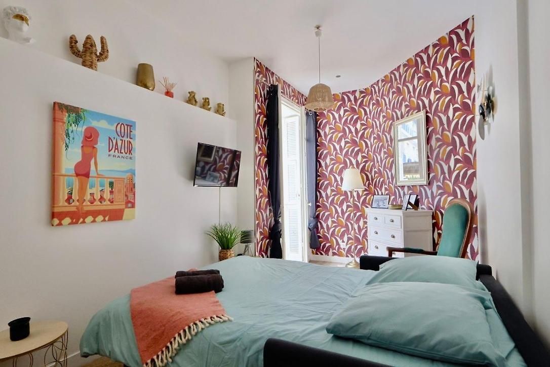 Appartement With Big Terrace Full Center With Air Conditioning Nice