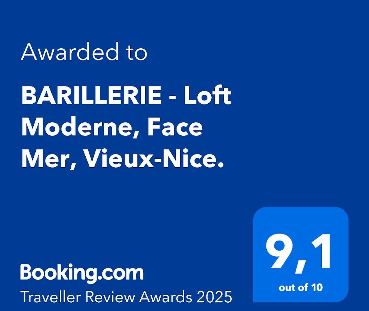 Barillerie - Loft Moderne, Face Mer, Vieux-nice. * Nice