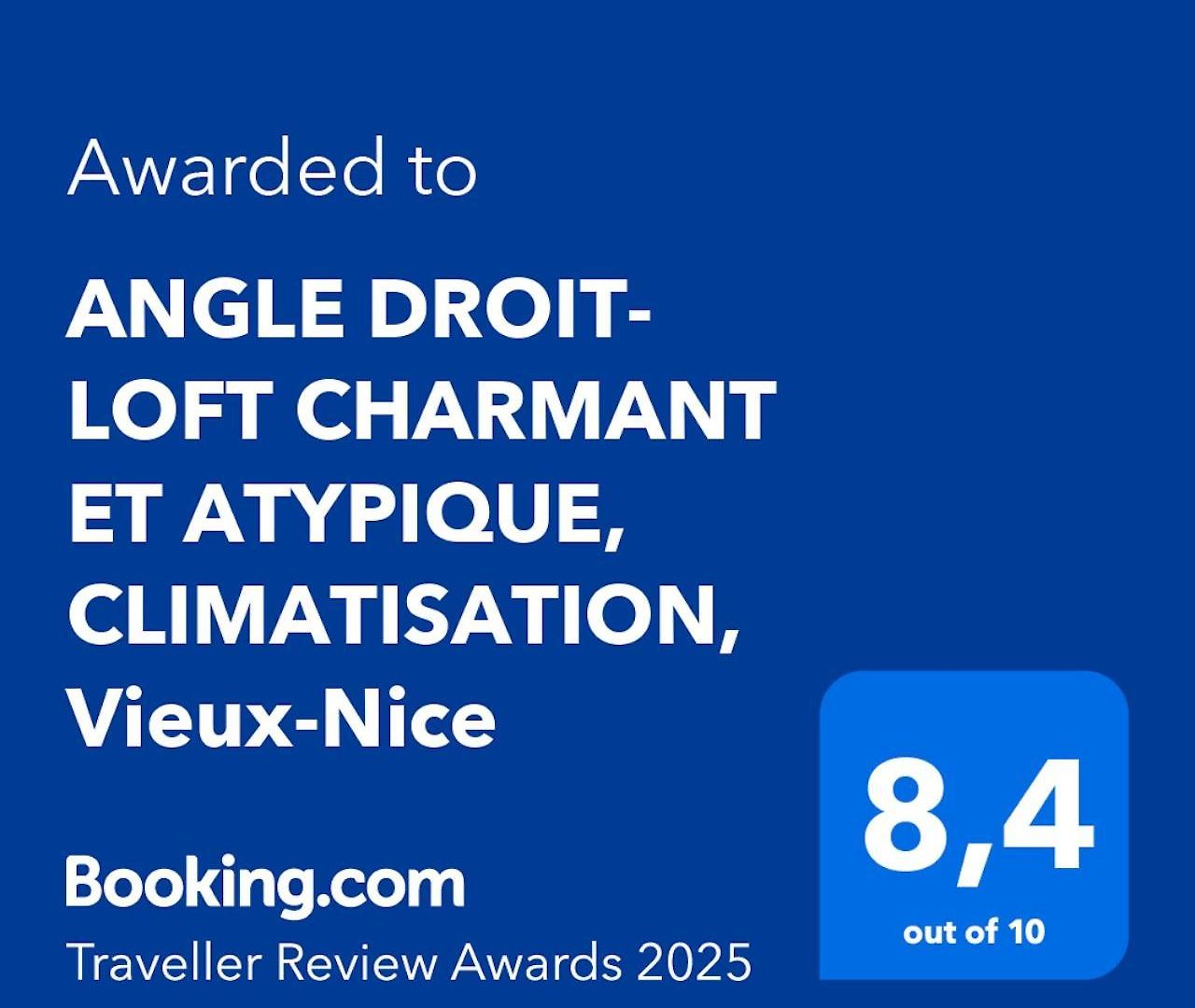 Appartement Angle Droit- Loft Et Atypique, Climatisation, Vieux-nice