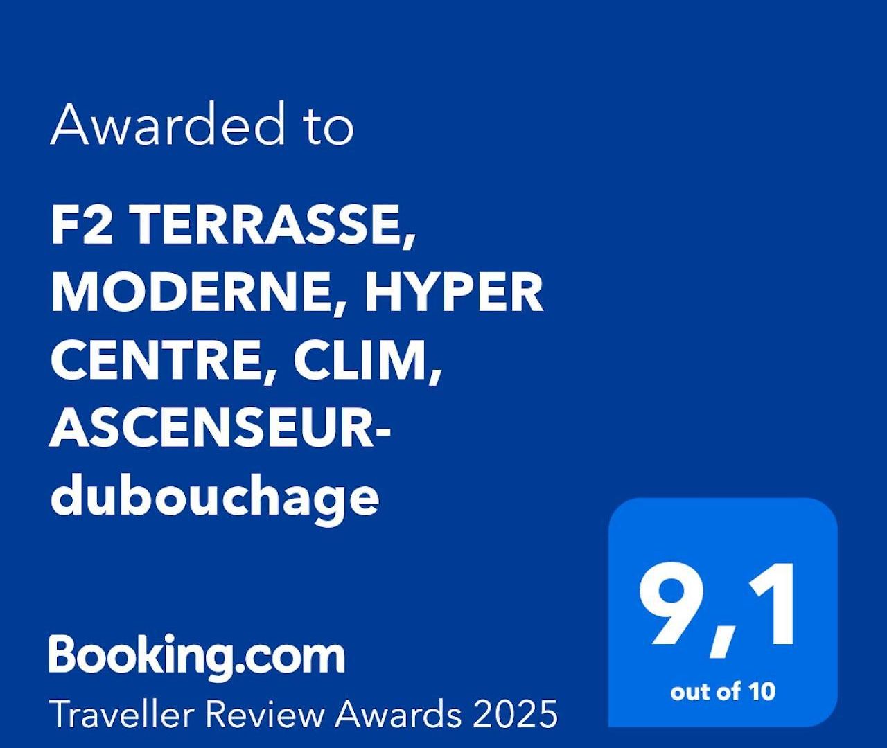 F2 Terrasse, Moderne, Hyper Centre, Clim, Ascenseur- Dubouchage Nice