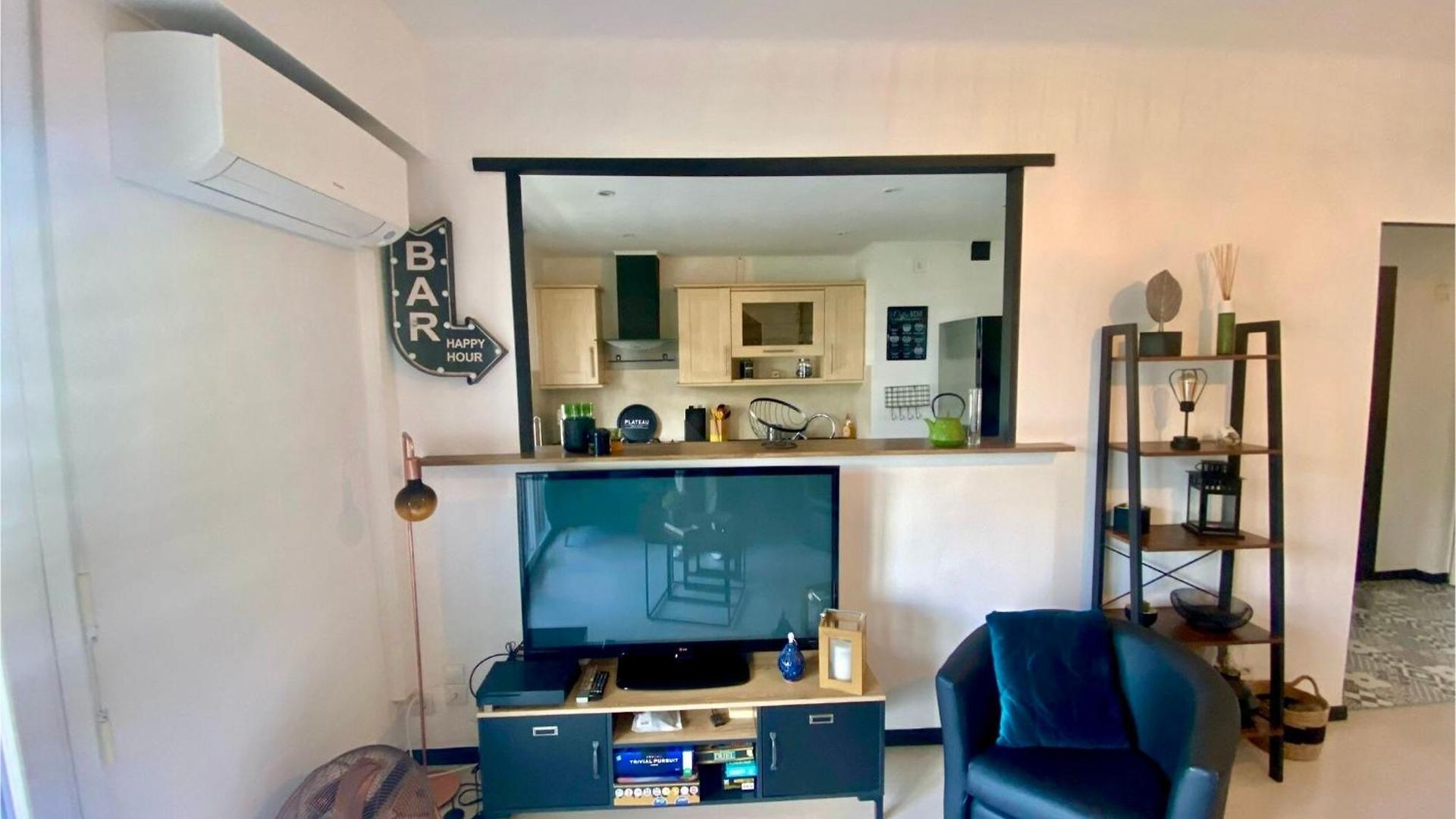 Ouest Caucade- Beautiful 2p, Ac, Clim Appartement