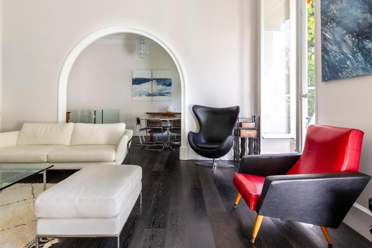 Appartement Carré D'or, Superbe Sur Jardin, élégant Et Ensoleillé Nice