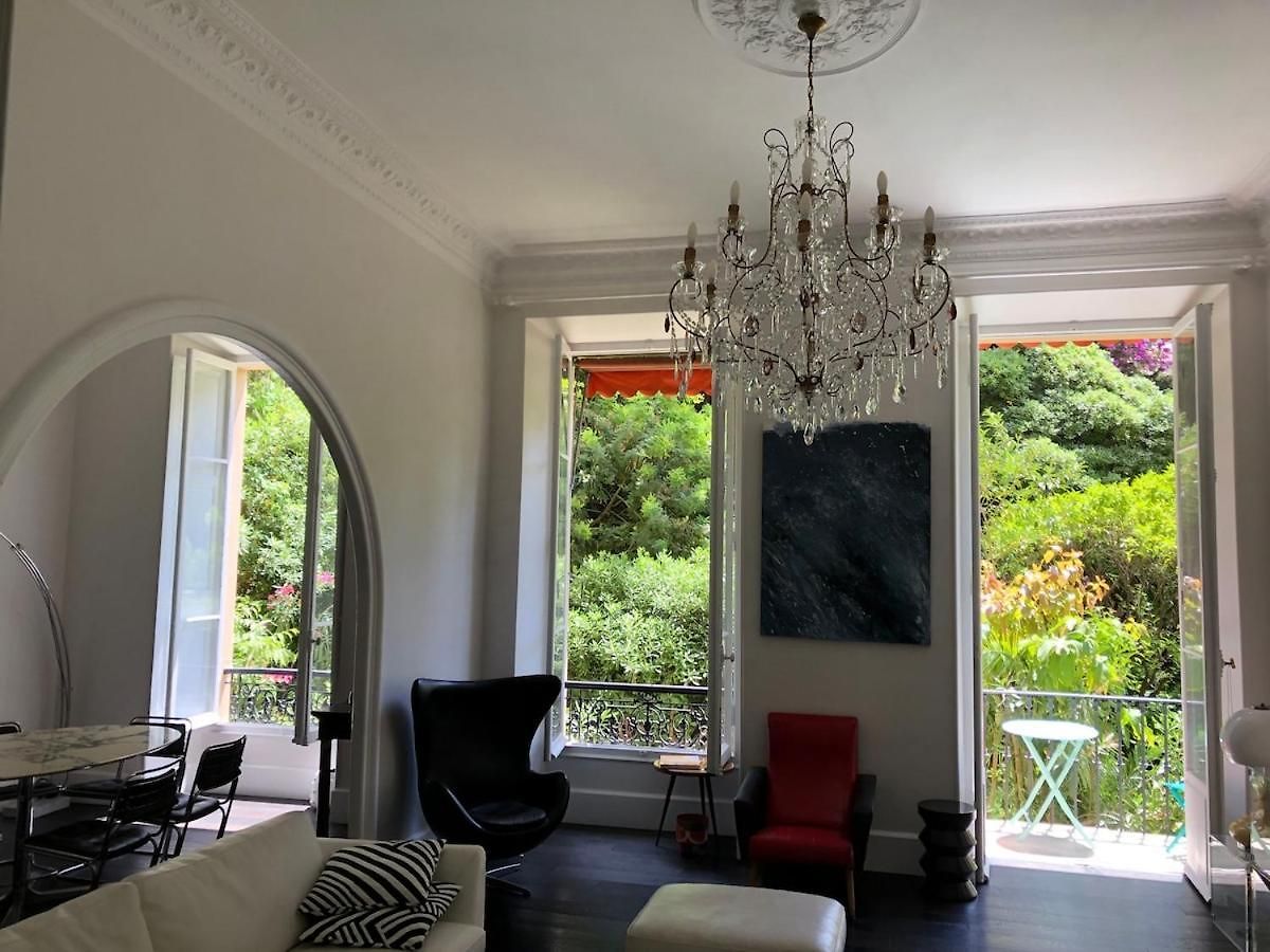 Carré D'or, Superbe Sur Jardin, élégant Et Ensoleillé Nice