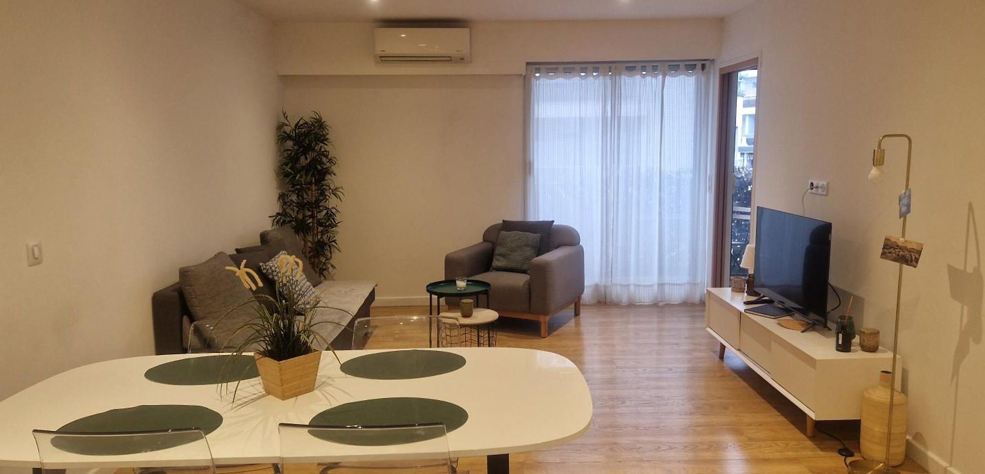 Apartment Centre De - A-c - Wifi - Balcon 500m Promenade Des