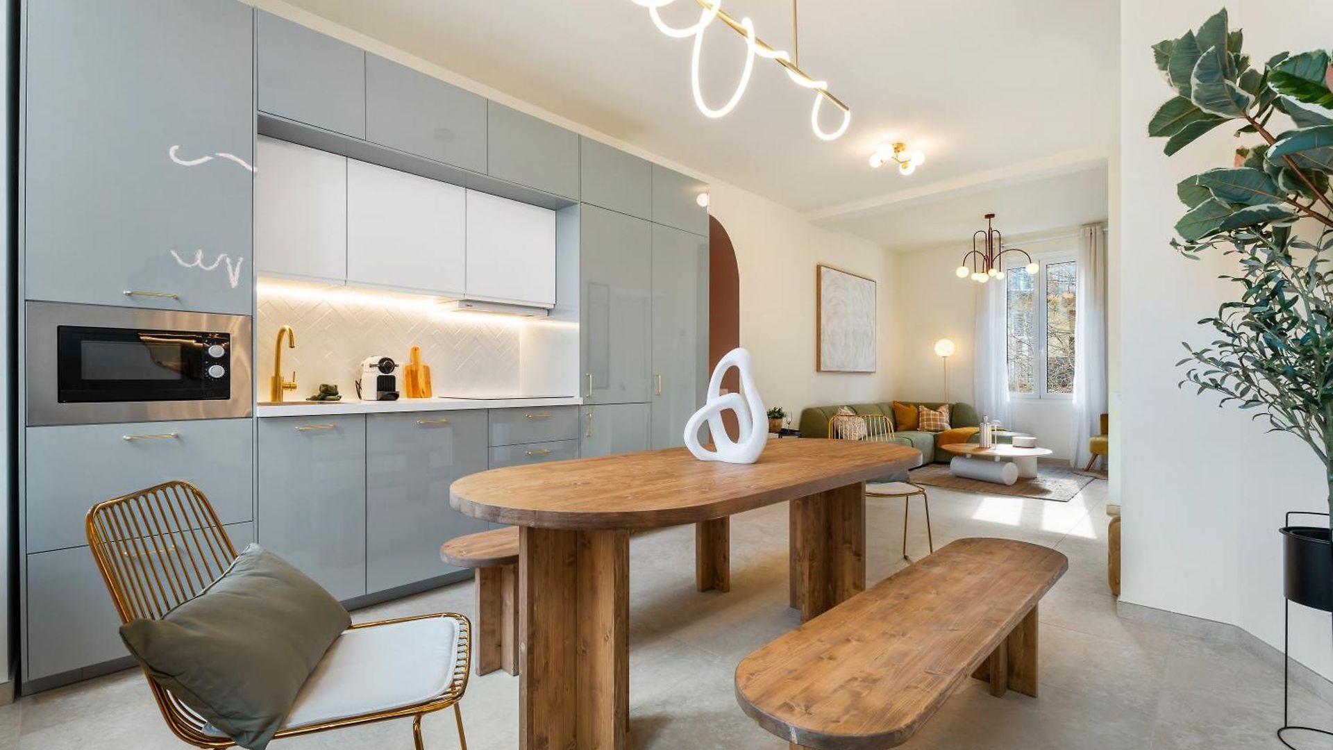 Apartment Renting - 8bonaparte - Architect Loft Luxury 4 Bedrooms View Place Du Pin Nice