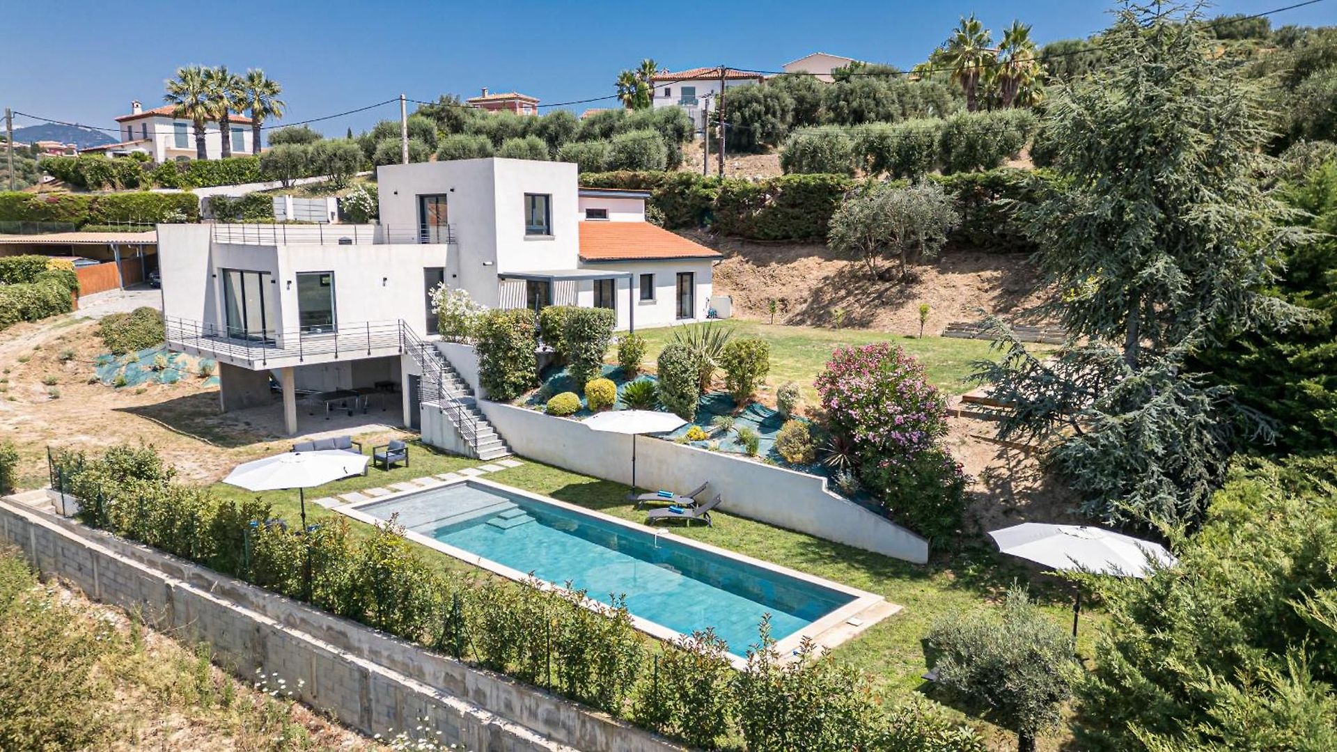 Cremat - Contemporaine - Piscine - Climatisation * Nice
