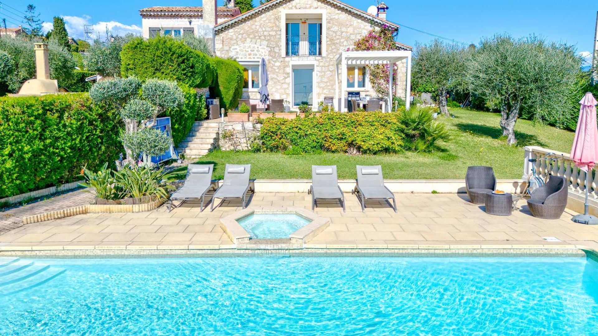 Villa De Prestige Vue Panoramique Piscine Climatisation