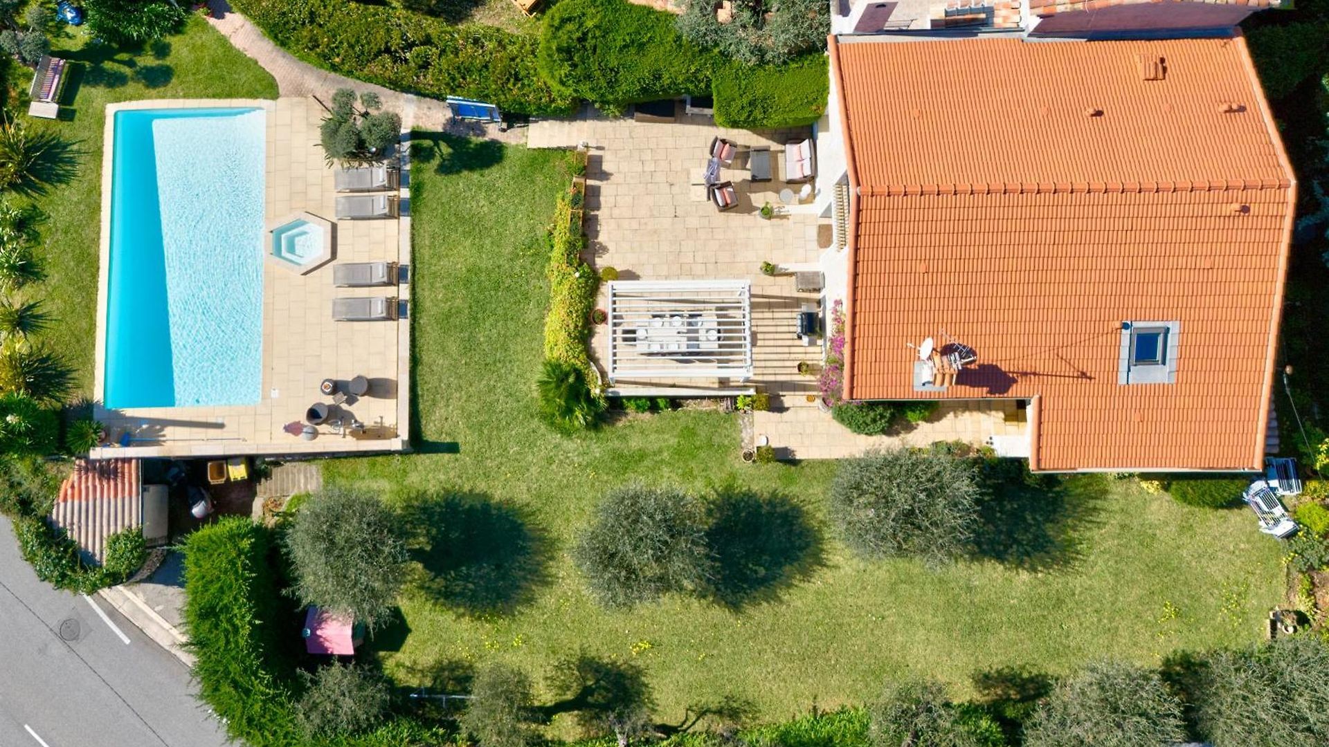 De Prestige Vue Panoramique Piscine Climatisation Villa Nice