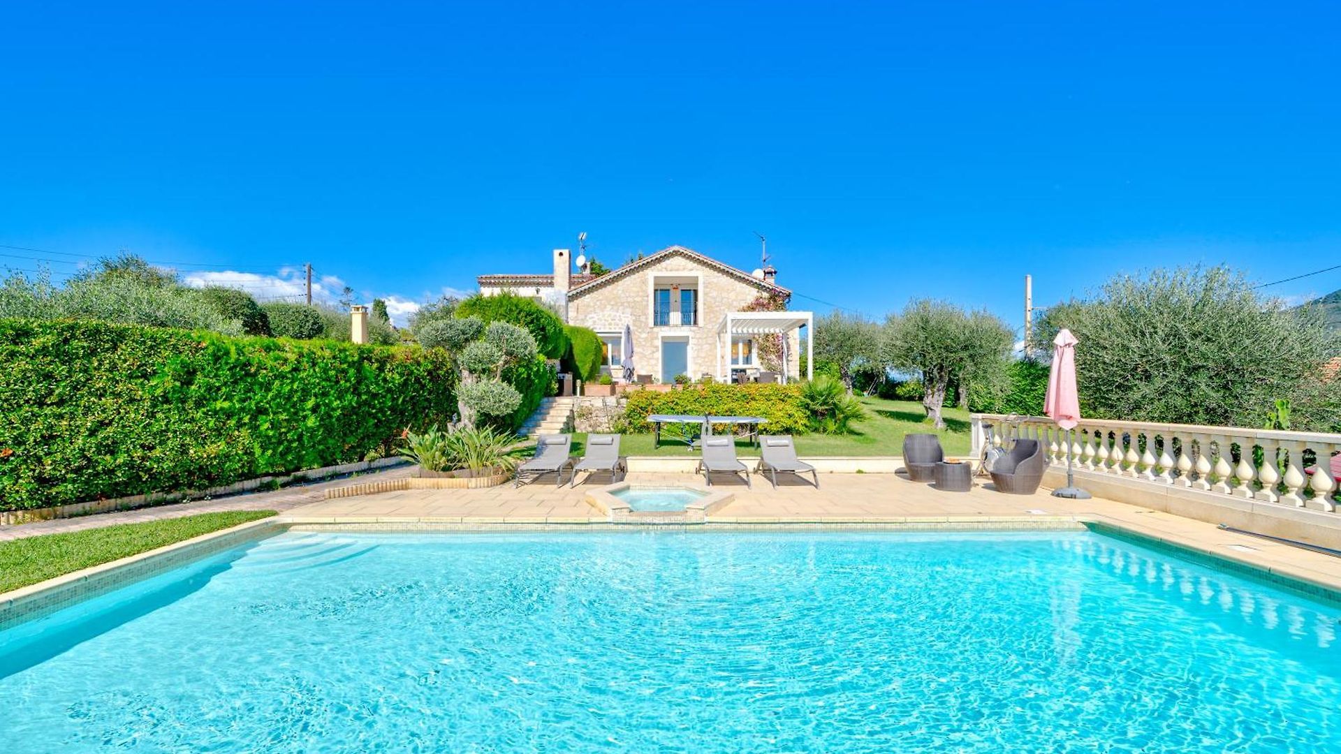 De Prestige Vue Panoramique Piscine Climatisation * Nice