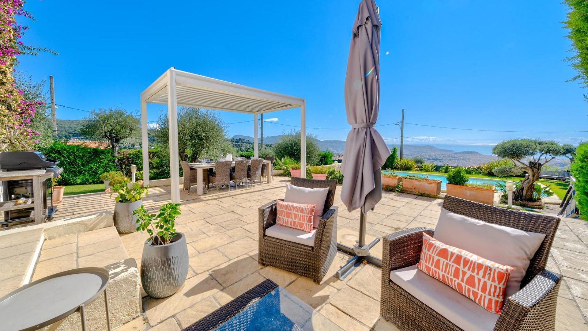 De Prestige Vue Panoramique Piscine Climatisation