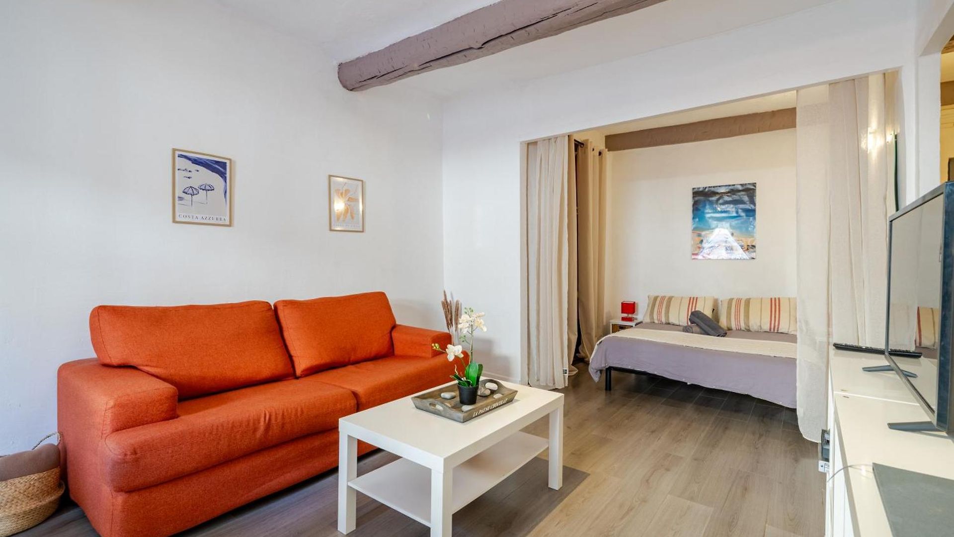 Vieux-nice 2p Climatisé Balcon Appartement