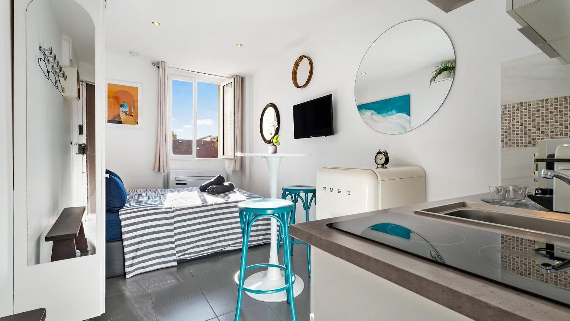 Appartement Cocon Place Massena, Cours Saleya Et