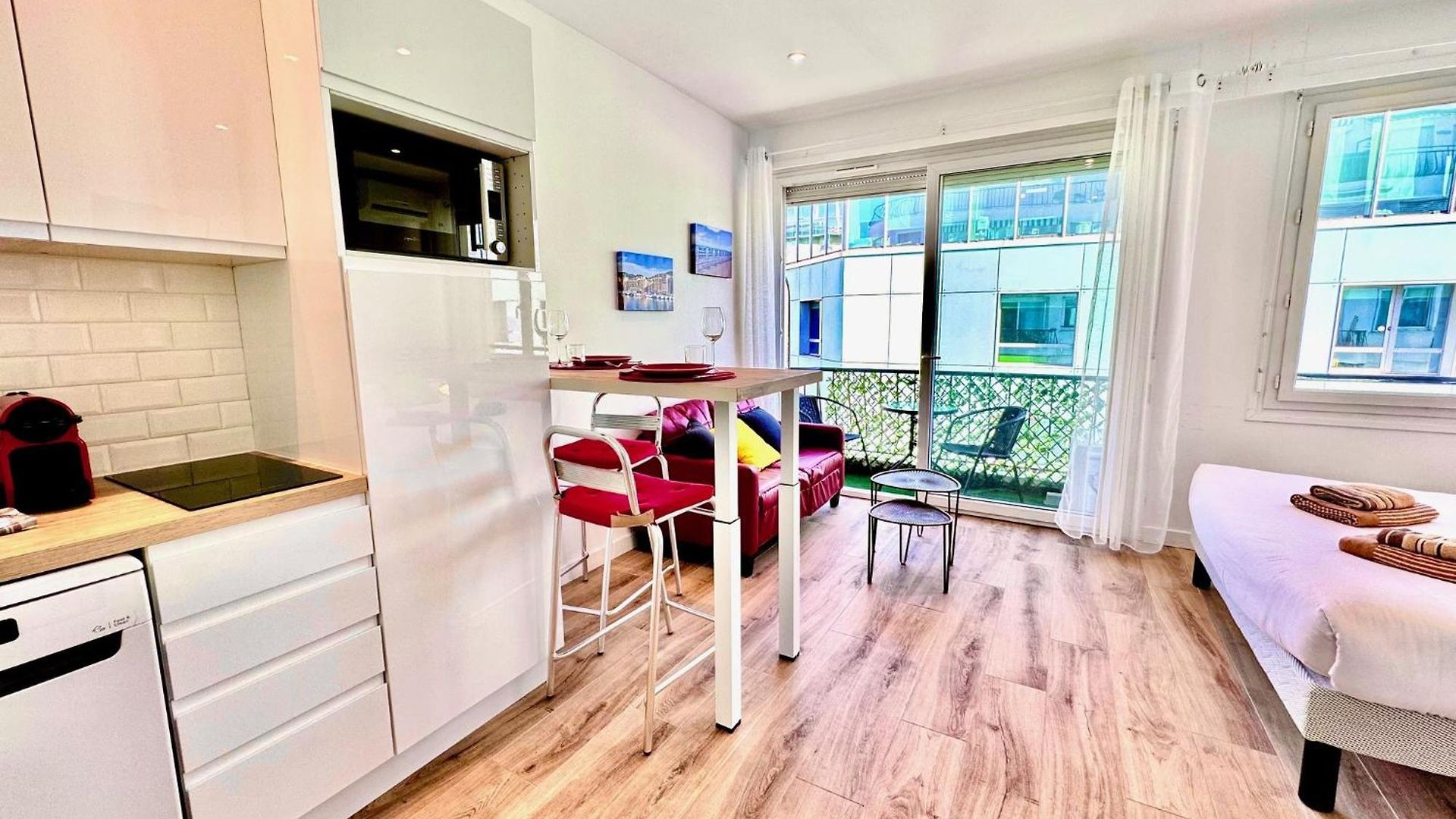 #19 Staywizus - Balcon Lenval Sea View With Ac Promenade Des Appartement Nice